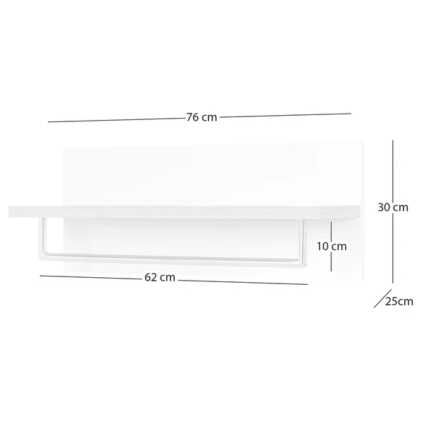 Wandgarderobe LINDHOLM - Taupe - Image 10