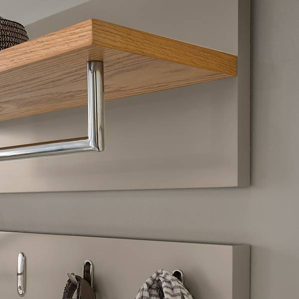 Wandgarderobe LINDHOLM - Taupe - Image 9