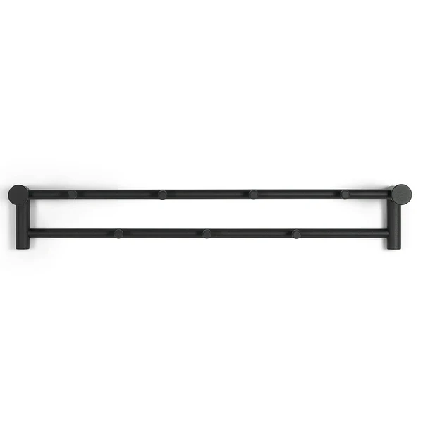 Wandgarderobe Sunol I - Metall - Schwarz - Image 4