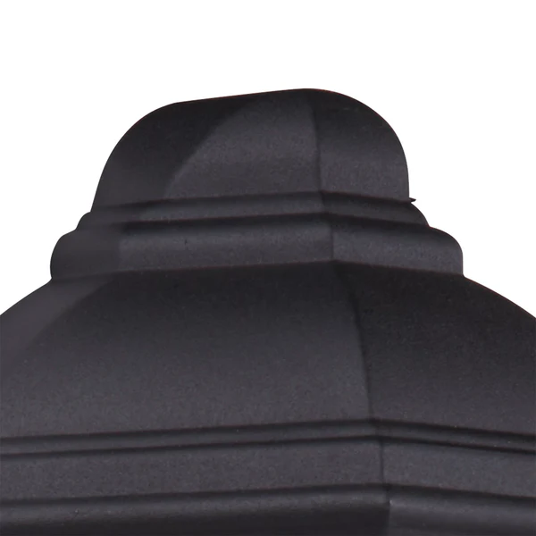 Wandleuchte Black Flush - Klarglas / Aluminium - Schwarz - Image 3
