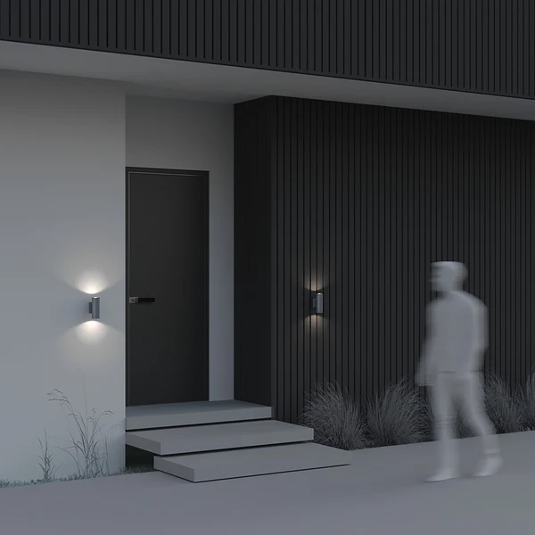 Wandleuchte Bowery Typ A - Aluminium - 2-flammig - Image 3