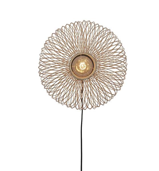 Wandleuchte Cango - Bambus - Beige - 1-flammig - Image 6