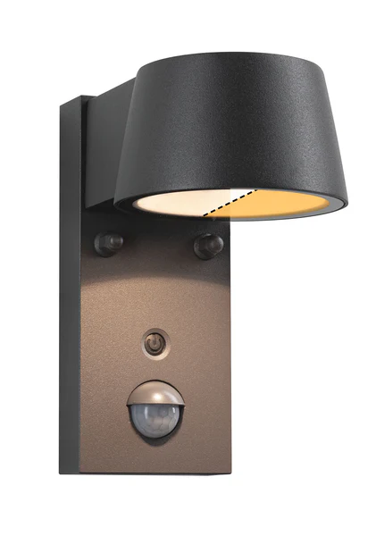 Wandleuchte Capea mit Sensor - Aluminium - Grau - 1-flammig - Image 4