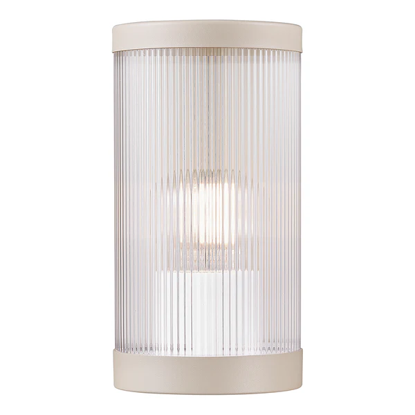 Wandleuchte Coupar - Aluminium / PVC - 1-flammig - Beige - Image 3
