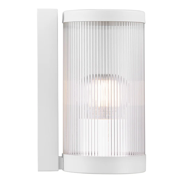 Wandleuchte Coupar - Aluminium / PVC - 1-flammig - Weiß - Image 5
