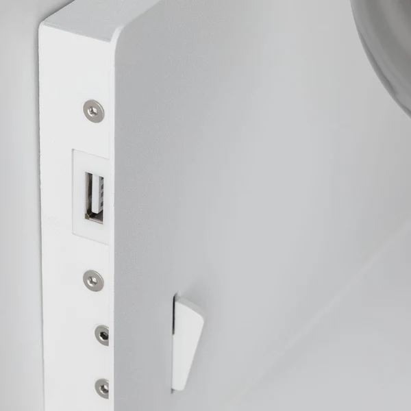 Wandleuchte Devara - Aluminium - 1-flammig - Weiß - Image 3