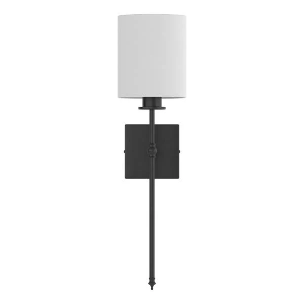 Wandleuchte ESTE mit Akku-Leuchtmittel - RGB-Leuchtmittel - inkl. Fernbedienung - Weiß / Schwarz - Image 5