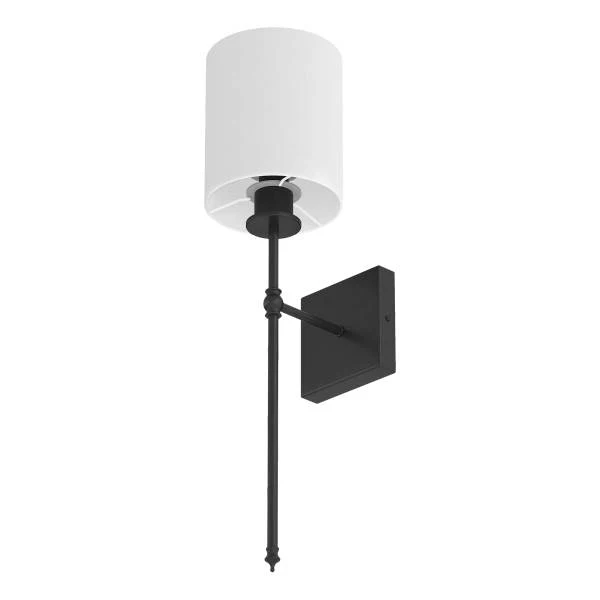 Wandleuchte ESTE mit Akku-Leuchtmittel - RGB-Leuchtmittel - inkl. Fernbedienung - Weiß / Schwarz - Image 6