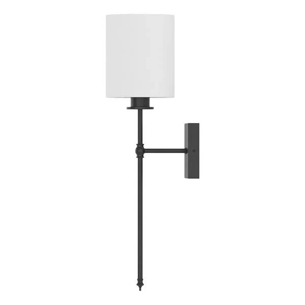 Wandleuchte ESTE mit Akku-Leuchtmittel - RGB-Leuchtmittel - inkl. Fernbedienung - Weiß / Schwarz - Image 9