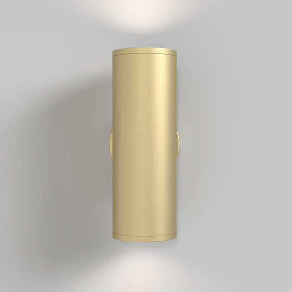 Wandleuchte Focus S Typ A - Aluminium - 2-flammig - Gold - Image 2