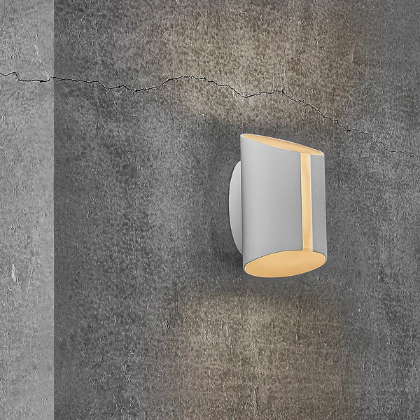 Wandleuchte Grip - Aluminium - 1-flammig - Weiß - Weiß - Image 3