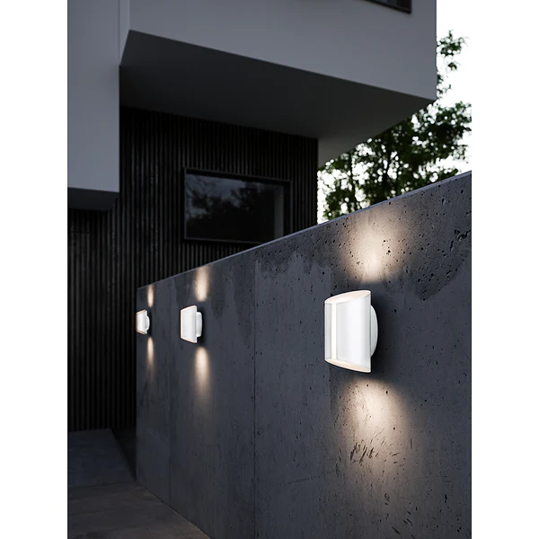 Wandleuchte Grip - Aluminium - 1-flammig - Weiß - Weiß - Image 4