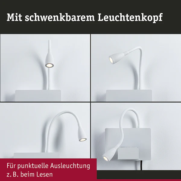 Wandleuchte Halina - Aluminium - 1-flammig - Weiß - Image 11