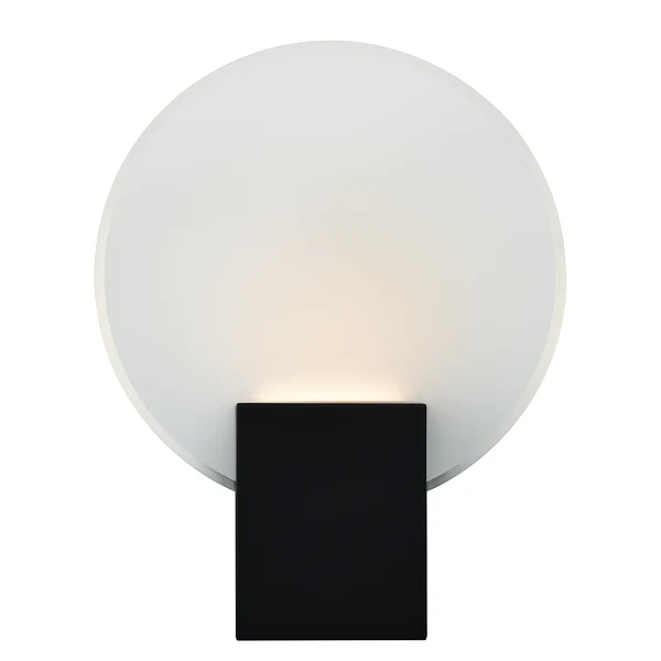 Wandleuchte Hester - Kunststoff / Glas - 1-flammig - Schwarz - Schwarz - Image 7