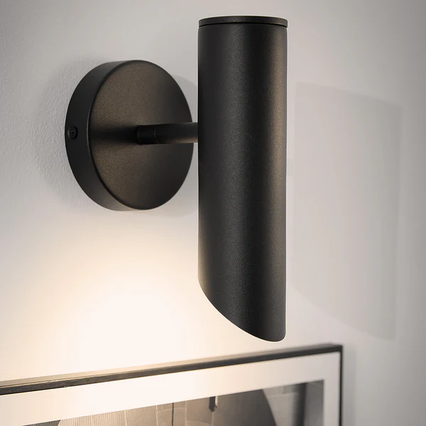 Wandleuchte INSPYR - Eisen - 1 flammig - Schwarz - Image 2