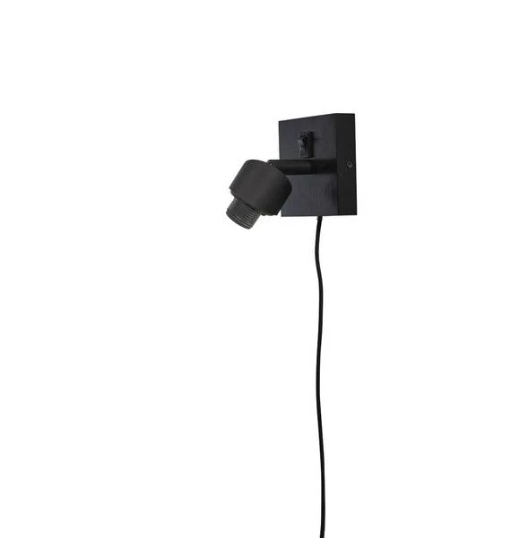 Wandleuchte Java - Bambus - Schwarz - Schwarz - Image 10