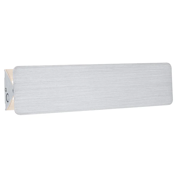 Wandleuchte Katla - Aluminium - Silber - Breite: 31 cm