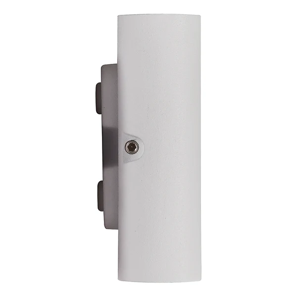 Wandleuchte Kinver - Aluminium / Glas - 1-flammig - Weiß - Weiß - Image 5