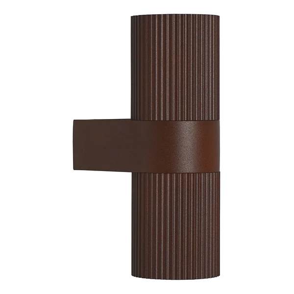 Wandleuchte Kyklop Ripple - Aluminium - 2-flammig - Braun - Image 3