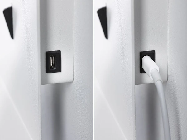 Wandleuchte Malena - Aluminium - 1-flammig - Weiß - Image 8