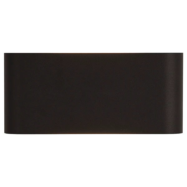 Wandleuchte Match Box 2-flammig - Stahl / Aluminium - Schwarz - Image 5