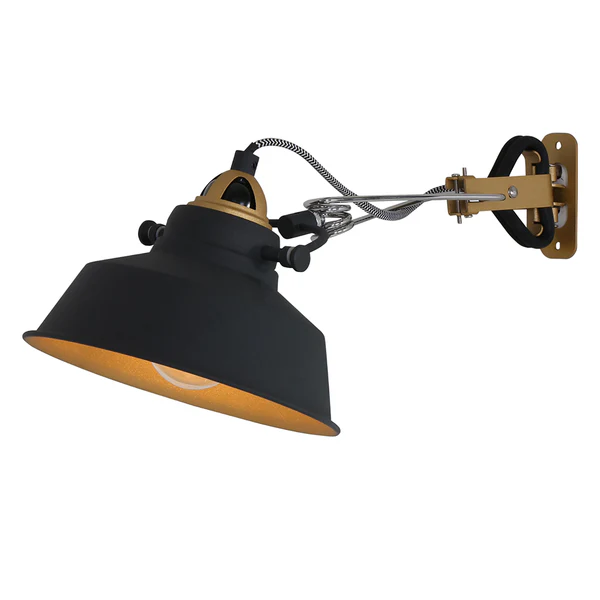 Wandleuchte Mexlite I - Eisen - 1-flammig