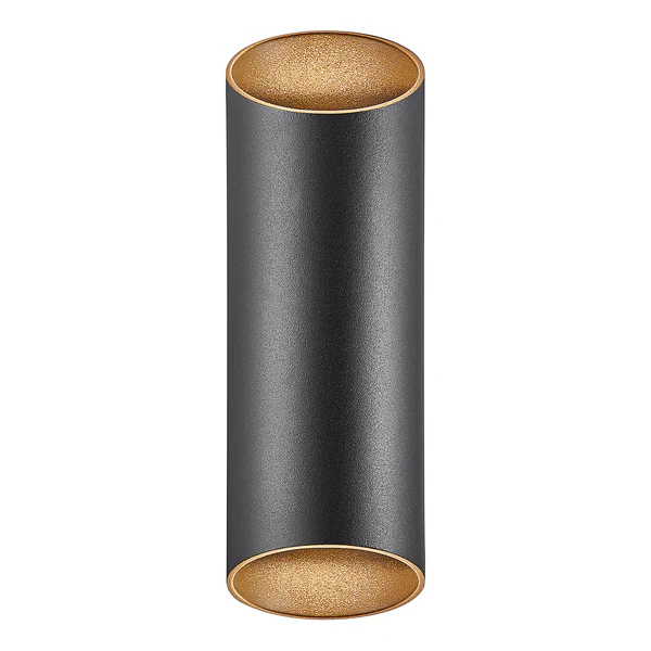 Wandleuchte Nico Round - Aluminium / Glas - 2-flammig - Schwarz - Image 3