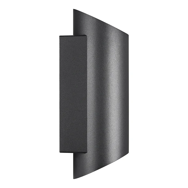 Wandleuchte Nico Round - Aluminium / Glas - 2-flammig - Schwarz - Image 4