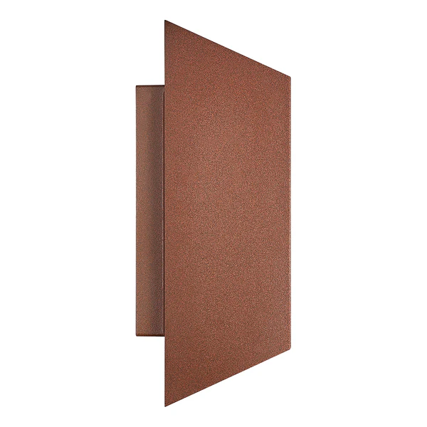 Wandleuchte Nico Square - Aluminium / Glas - 2-flammig - Braun - Image 3
