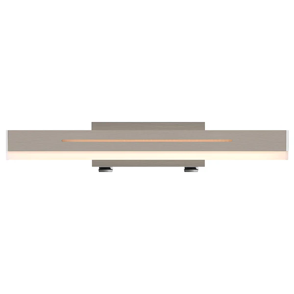 Wandleuchte Otis - Aluminium / Kunststoff - 1-flammig - Nickel - Nickel Glanz - Image 4