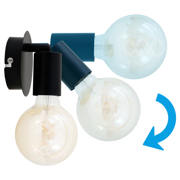 Wandleuchte Pearl - Eisen - 1-flammig - Image 3
