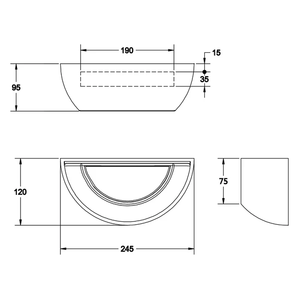 Wandleuchte Roma - Gips - 1-flammig - Image 10