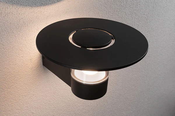 Wandleuchte Sienna mit Sensor - Aluminium - Anthrazit - Image 5