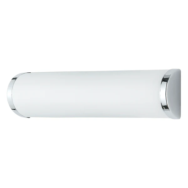 Wandleuchte Xavi - Milchglas / Chrom - 2-flammig - Breite: 31 cm