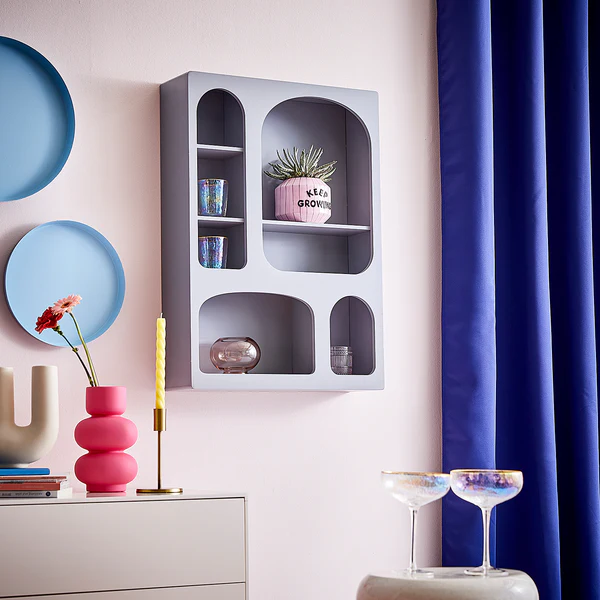 Wandregal ARTISTA - MDF - Grau - Image 2