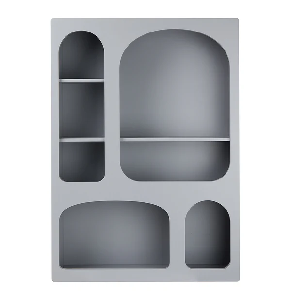 Wandregal ARTISTA - MDF - Grau - Image 4