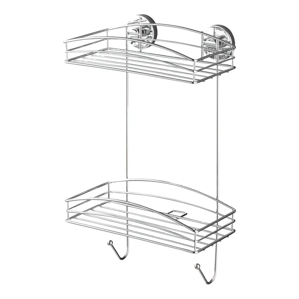 Wandregal Boro Vacuum-Loc - Stahl - Chrom