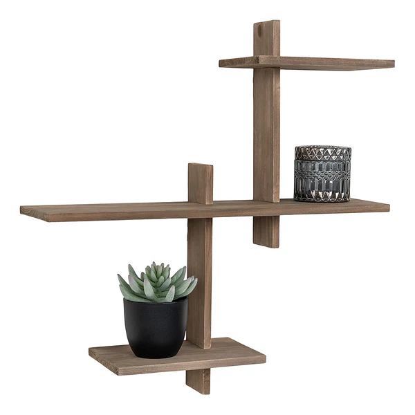 Wandregal Gavi - Kiefer massiv - Natur - Image 4