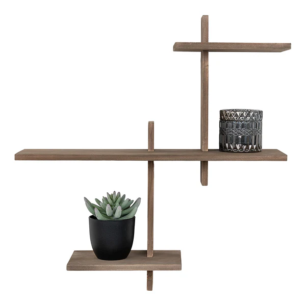 Wandregal Gavi - Kiefer massiv - Natur - Image 5