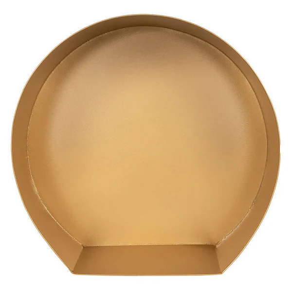 Wandregal Triple 3er-Set - Eisen - Gold - Dunkelrot - Image 7