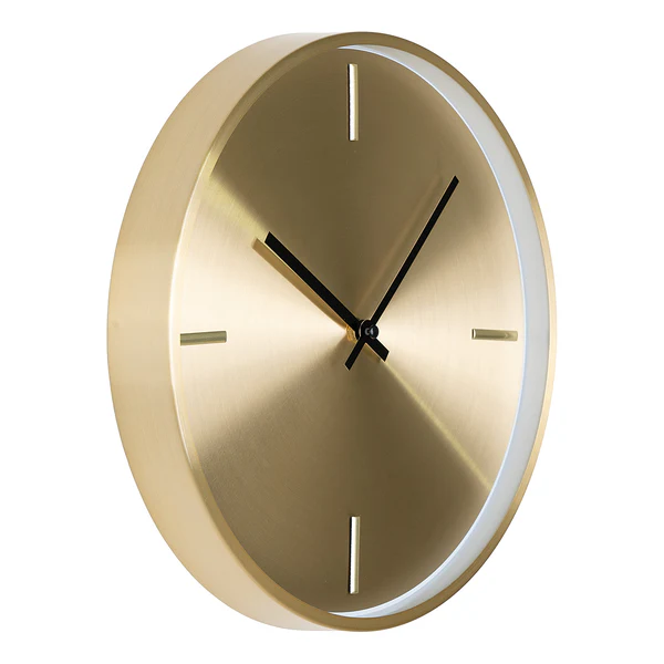 Wanduhr Istanbul - Aluminum - Gold - Image 4