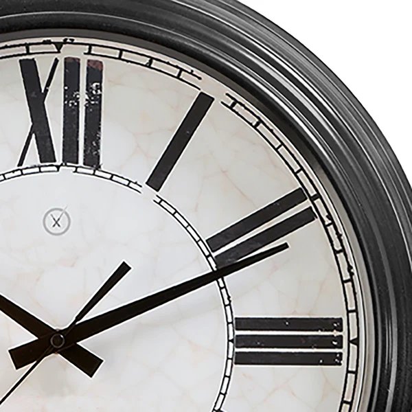 Wanduhr London - Metall - Lavagrau - Image 4