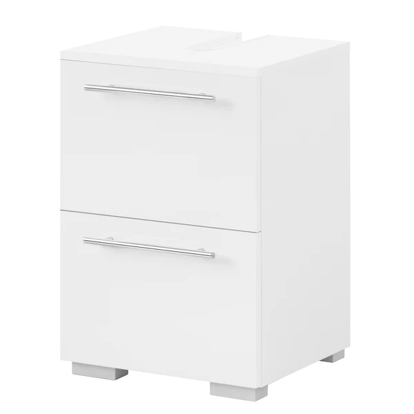 Waschbeckenunterschrank Carlos - Weiß - Breite: 40 cm