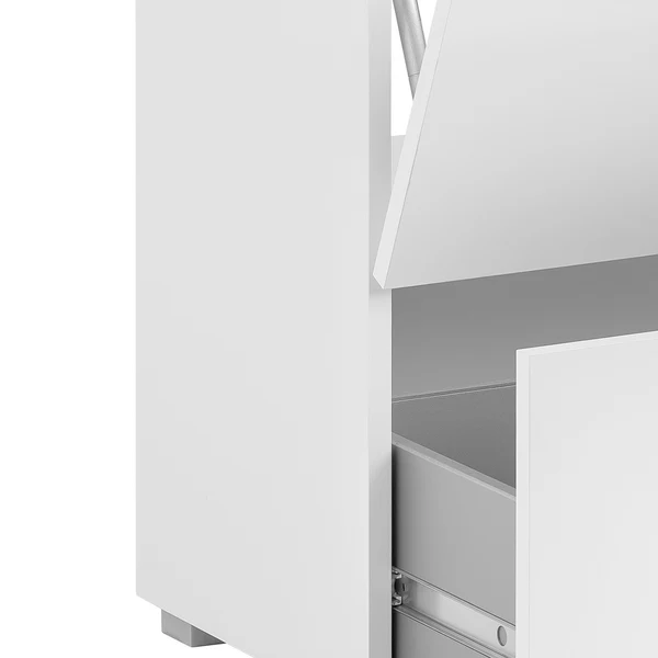 Waschbeckenunterschrank Carlos - Weiß - Breite: 40 cm - Image 2