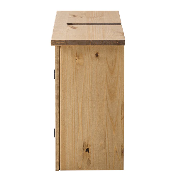 Waschbeckenunterschrank Finca Rustica - Kiefer massiv - Kiefer Natur - Image 8