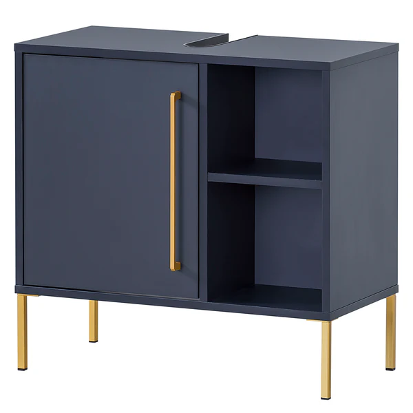 Waschbeckenunterschrank Kent - Nachtblau