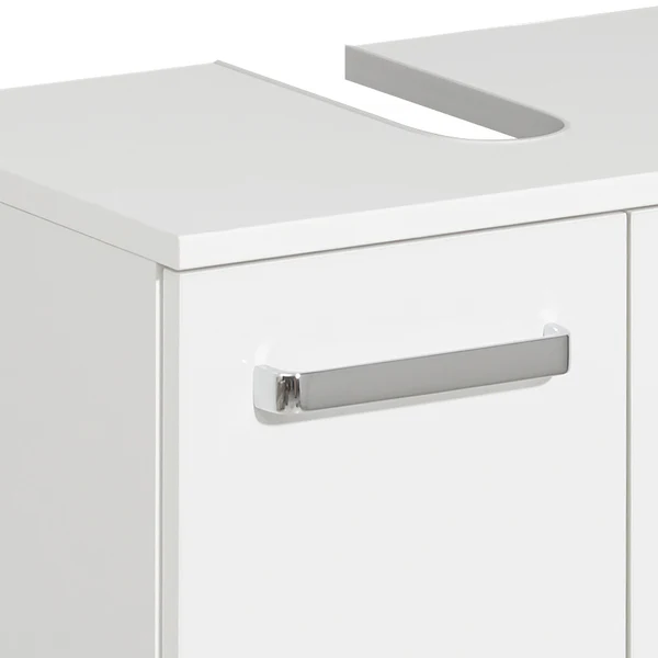 Waschbeckenunterschrank Quickset 312 - Weiß - Breite: 50 cm - Image 3