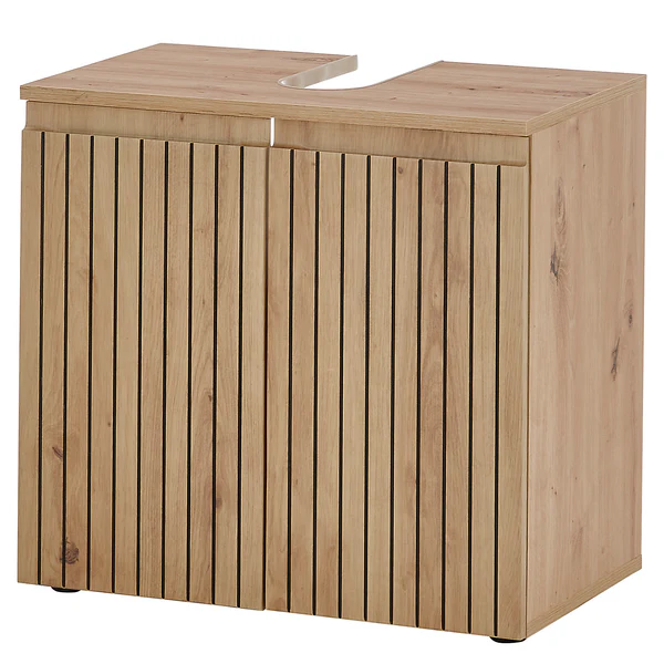 Waschbeckenunterschrank Rookerie Türen - Eiche Artisan Dekor - Eiche Artisan Dekor