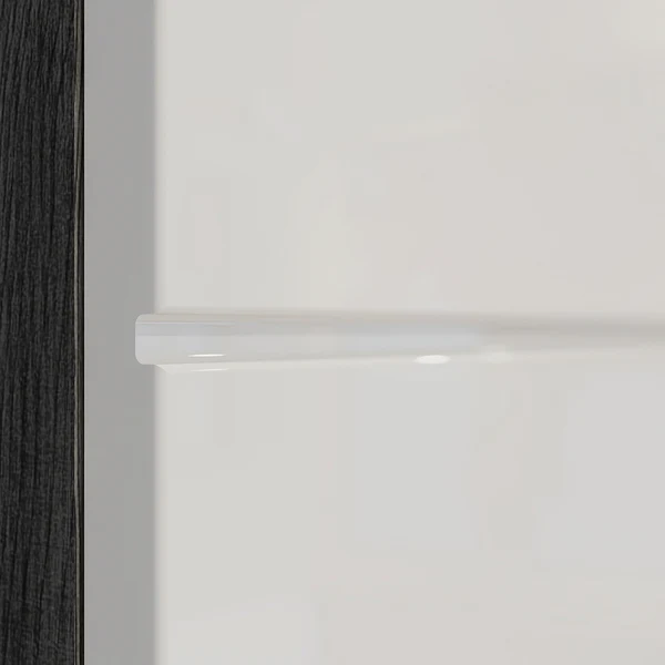 Waschbeckenunterschrank Sarai Türen - Rauchsilber - Image 5