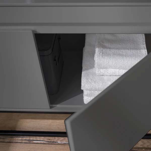 Waschbeckenunterschrank Zaddy - Dunkelgrau - Image 13